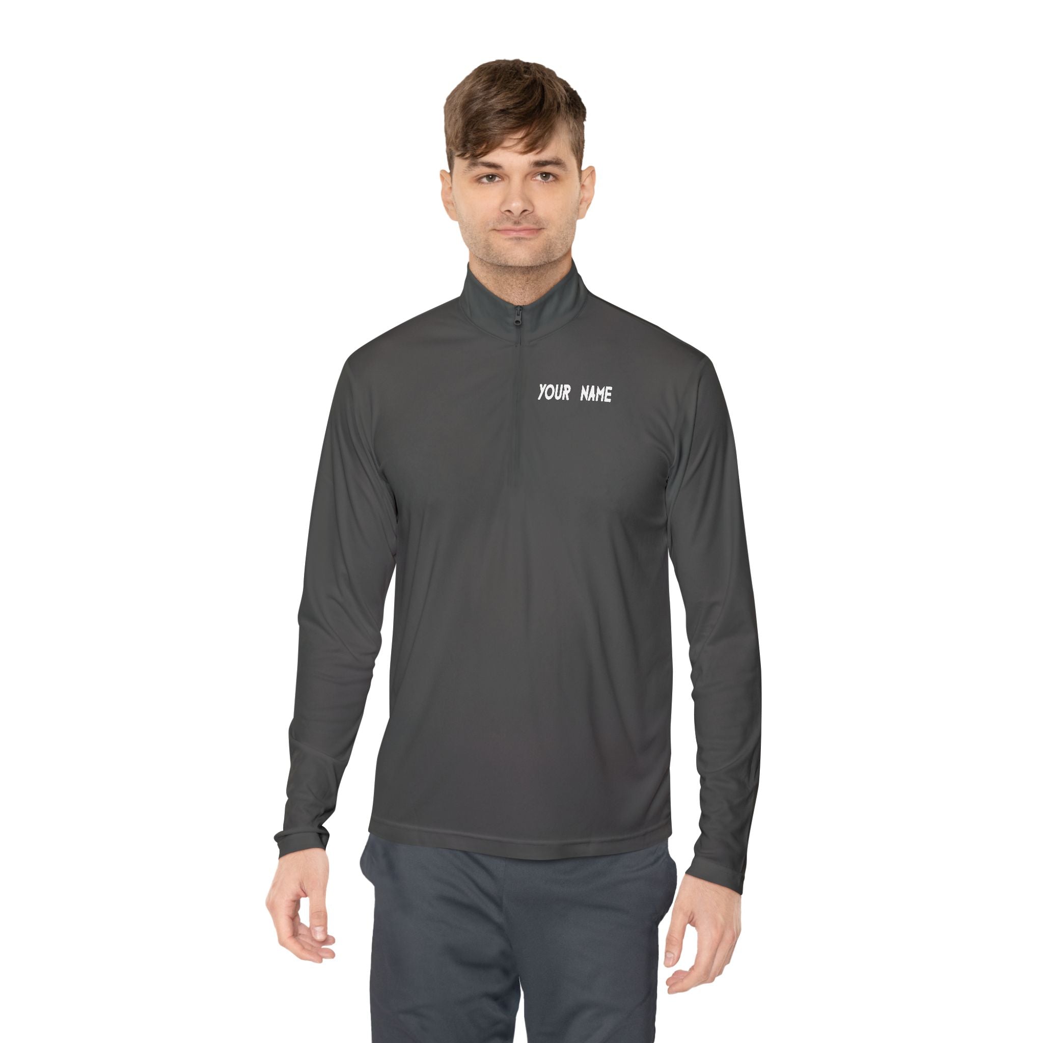 "VJ Ricco"🎤 Custom Unisex Quarter-Zip Pullover – Personalized “IN THE MIX” Style